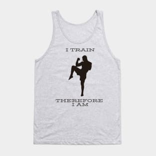 I train therefore I am Tank Top